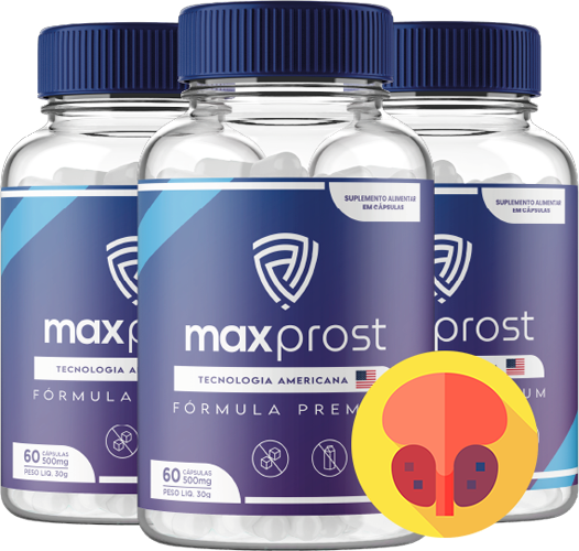 MaxProst para saúde e o bem-estar masculino